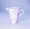 Image of Large Jug - Pastel Herringbone Pattern 