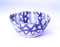 Image of Large Bowl - Purple Plait Pattern