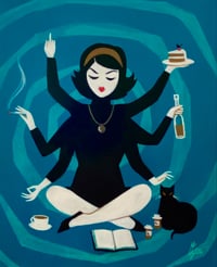 Meditation on Moderation - 8x10