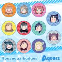 Sunshine Idols Can Badges