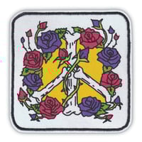 Peace Bones with Orange Patch