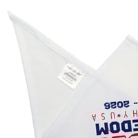Image 3 of Patriotic USA Freedom Pet Bandana — 250 Years 1776–2026 OPTION B