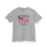 Image 2 of Kids USA Freedom T‑Shirt — 250 Years of USA (1776–2026) OPTION A