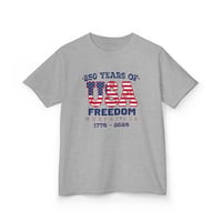 Image 2 of Kids USA Freedom T‑Shirt — 250 Years of USA (1776–2026) OPTION B
