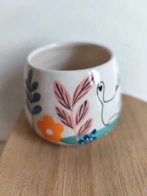 Image of Petite  tasse ronde chat