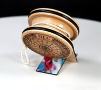 Image 3 of 1st in the Art Deco Maple yo-yo series, #2026-064