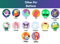 Other Pin Buttons