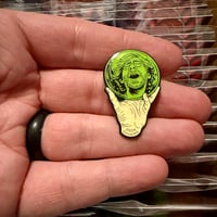 Image 3 of Phish Sphere Glow in the Dark Escher Style Enamel Pins LE83