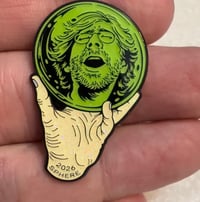 Image 2 of Phish Sphere Glow in the Dark Escher Style Enamel Pins LE83