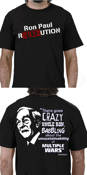 Image of Crazy Uncle Ron Black T-Shirt