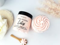 Image 1 of White Freesia Lily Whipped Soap or Foaming Sugar Scrub | Main Character Energy