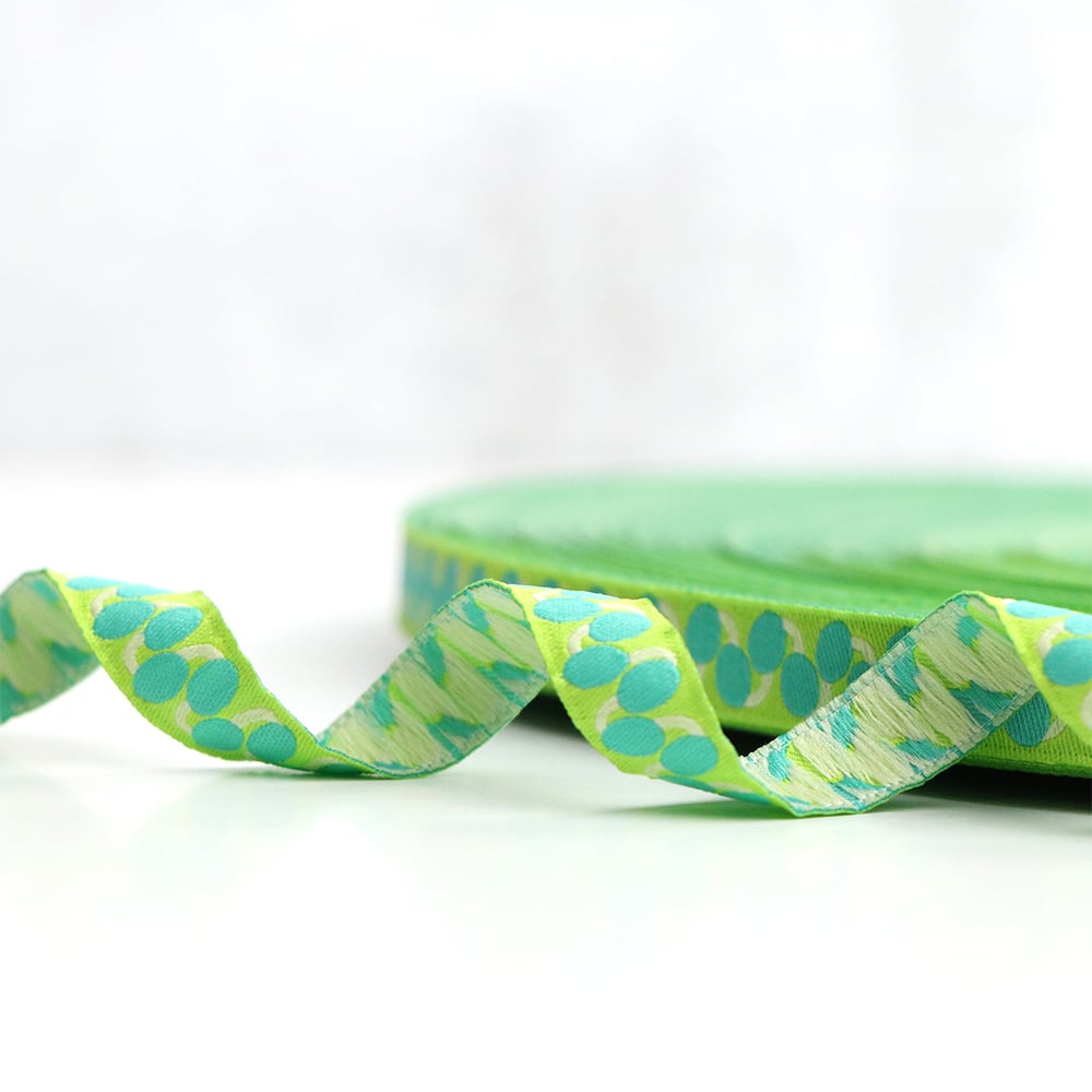 Image of Dew Drops 1/2" Wide Ribbon  2 Yard Cuts
