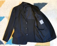 Image 3 of Yohji Yamamoto Pour Homme gabardine blazer, size 2