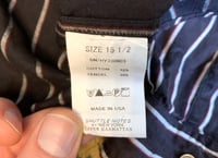 Image 8 of Shuttle Notes engineered garments USA-made button down shirt, size M