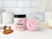 Image 2 of Bergamot & Rosebud Whipped Soap and Creamy Foaming Sugar Scrub | Bye Felicia
