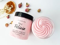 Image 4 of Bergamot & Rosebud Whipped Soap and Creamy Foaming Sugar Scrub | Bye Felicia