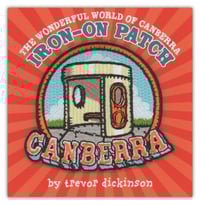 Image 1 of Canberra iron-on patch