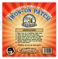 Image 2 of Canberra iron-on patch