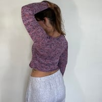 Image 2 of Purple Greyhound Long Sleeve