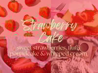 Image 3 of Strawberry Poundcake Whipped Argan Oil Body Butter Cream | Vegan