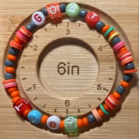 Image 2 of GOAT Alphabet Bracelet