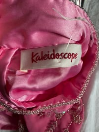 Image 4 of 00s pink heavily beaded and sequin halter neck top 