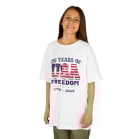 Image 2 of "MURPHY NC" Kids USA Freedom T‑Shirt — 250 Years of USA (1776–2026) OPTION B