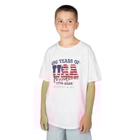 Image 2 of "MURPHY NC" Kids USA Freedom T‑Shirt — 250 Years of USA (1776–2026) OPTION A