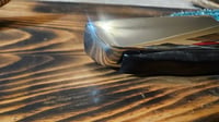 Image 6 of 240z (2)Rear Bumper 3 piece (reproduction) - WITH RUBBERS - 70-72 - IMPERFECTIONS 