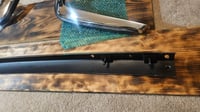 Image 16 of 240z (2)Rear Bumper 3 piece (reproduction) - WITH RUBBERS - 70-72 - IMPERFECTIONS 