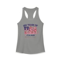 Image 3 of "MURPHY NC" USA Freedom Women's Ideal Racerback Tank