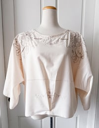 Image 2 of Upcycled Cotton Cloth Bohemian Top