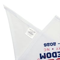Image 2 of "MURPHY NC" Patriotic USA Freedom Pet Bandana — 250 Years 1776–2026 OPTION B