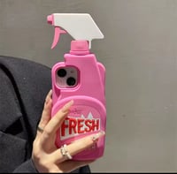 Image 4 of Fresh Spray Bottle iPhone Case — Pink