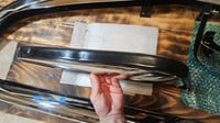 Image 6 of 240z (2)Front and Rear Bumper set (reproduction) - WITH RUBBER - 70-72 - IMPERFECTIONS 