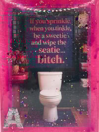 Image 2 of Handle Your Business — Bathroom Series