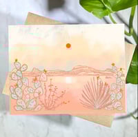 Image 1 of Desert Landscape Greeting Card