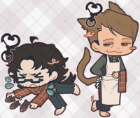 Will/Hannibal Cooking Keychain