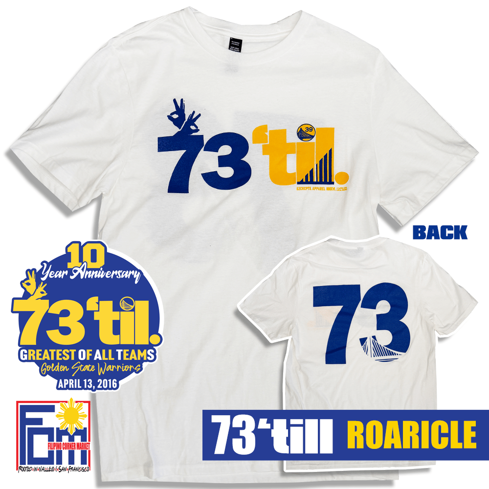 73 'till ( Dubs Blue or Dubs White )