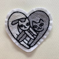 Image 1 of Cat heart Patch