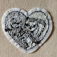 Image 3 of Cat heart Patch