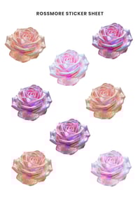 Image 4 of Auric Roses - Sticker Sheet 