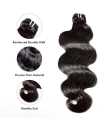 Image 3 of Raw Burmese Body Wave Hair
