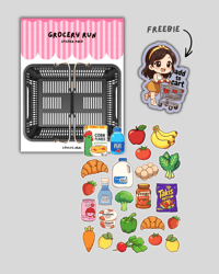 Image 1 of MARKET DAY sticker pack