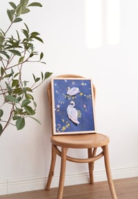 Image 3 of Fine art print | Swans & Leaves