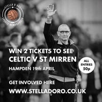 2 tickets for Celtic v St Mirren at Hampden 13426