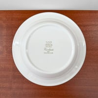 Image 3 of Arabia Finland Krokus Black and White Soup Plate