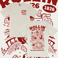Image 1 of Cheese Roll '26 T-Shirt - Bone