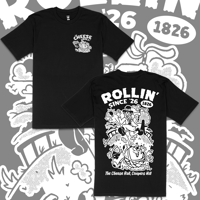 Image 1 of Cheese Roll '26 T-Shirt - Black
