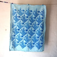 Image 1 of Palmwind / Küchentuch blautürkis